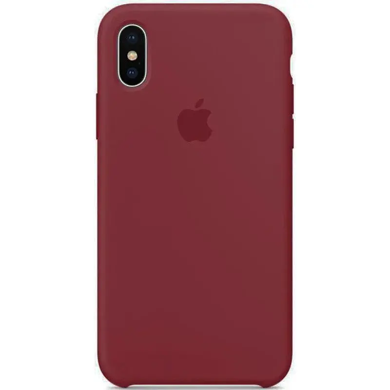 Чохол-накладка Toto Silicone Case Apple iPhone XS Max Rose Red - фото 4