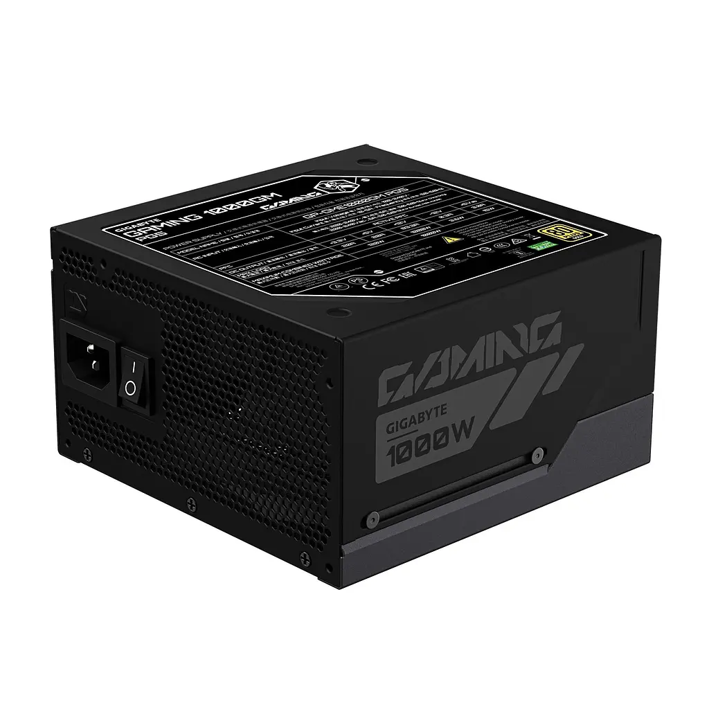 Блок живлення GIGABYTE Gaming 1000GM 80+ Gold (GP-GME1000GM PG5) Black - фото 3