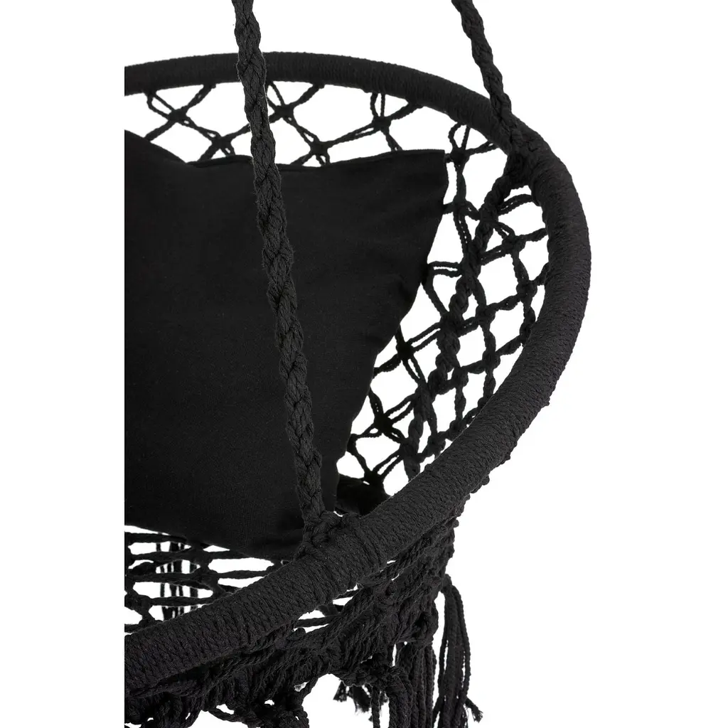 Садова гойдалка Boho Outtec XXL чорний - фото 8