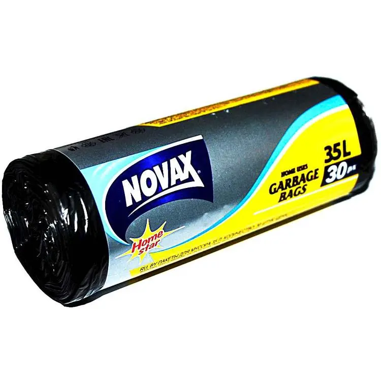 Пакети для смiття NOVAX 35л 30шт 2560