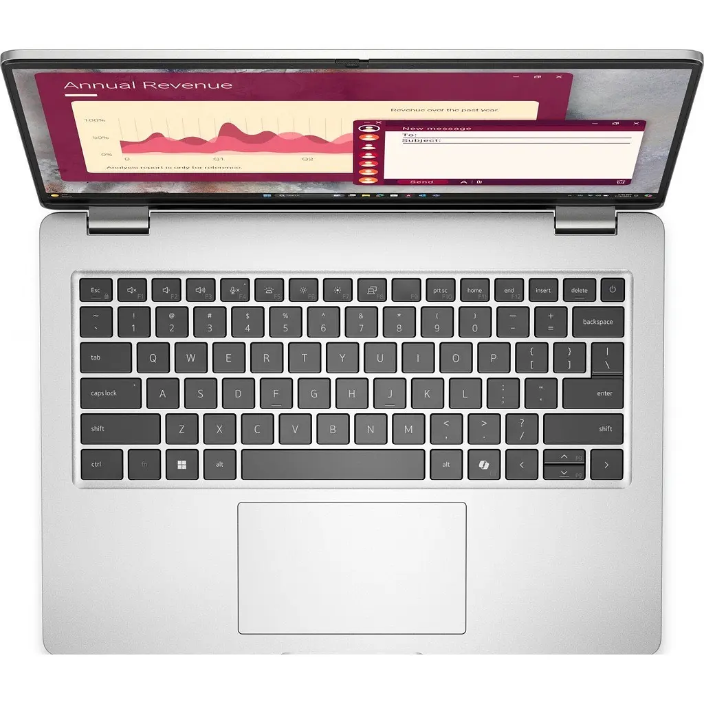 Ноутбук Dell Pro 14 PC14250,1920 x 1200,255U 12 C/14 T,2.4 GHz - 5.2 GHz,32 GB DDR5,512 GB - фото 5