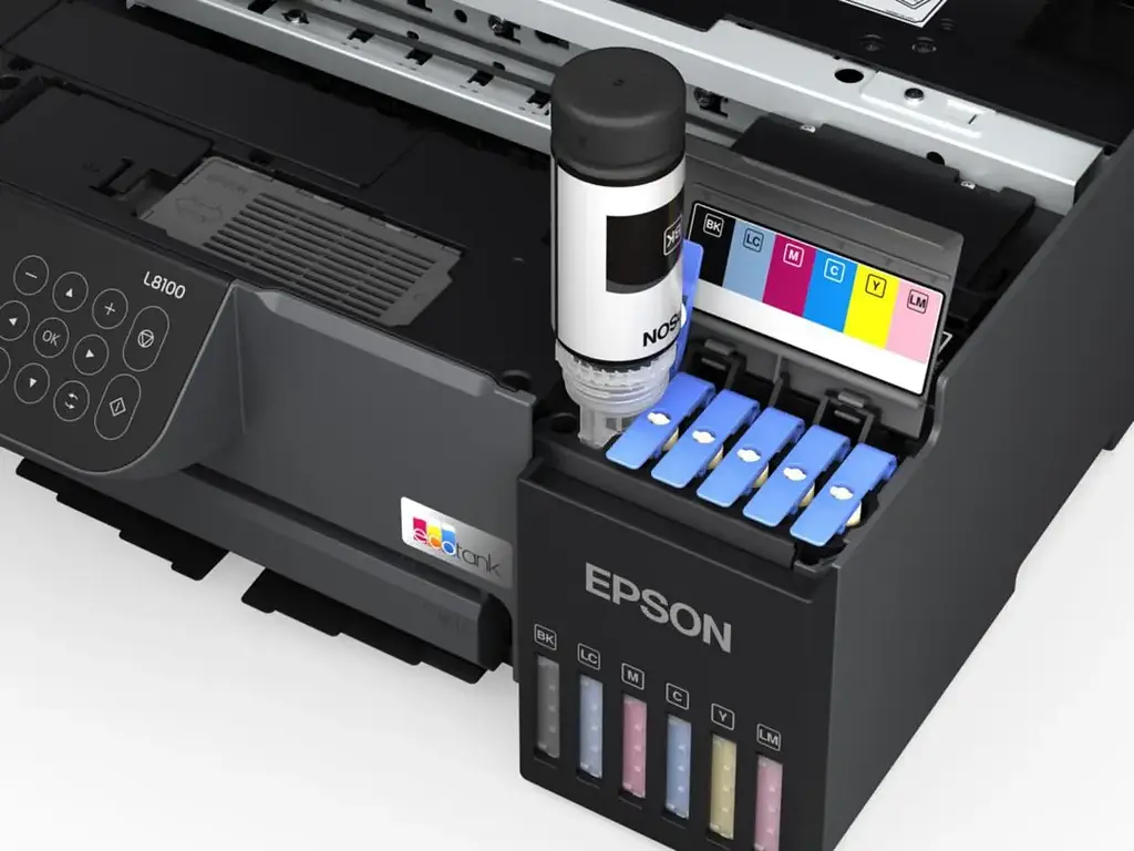 Epson БФП ink color A4 Epson EcoTank L8100 22_22 ppm USB Wi-Fi 6 inks - фото 6