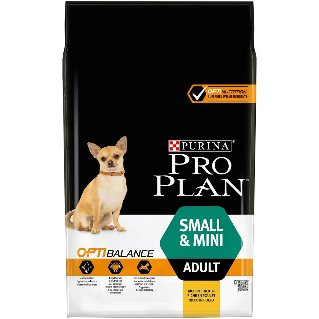 Сухий корм для собак Purina Pro Plan Dog Small&Mini Adult з куркою і рисом 7 кг (7613035123458) - фото 2