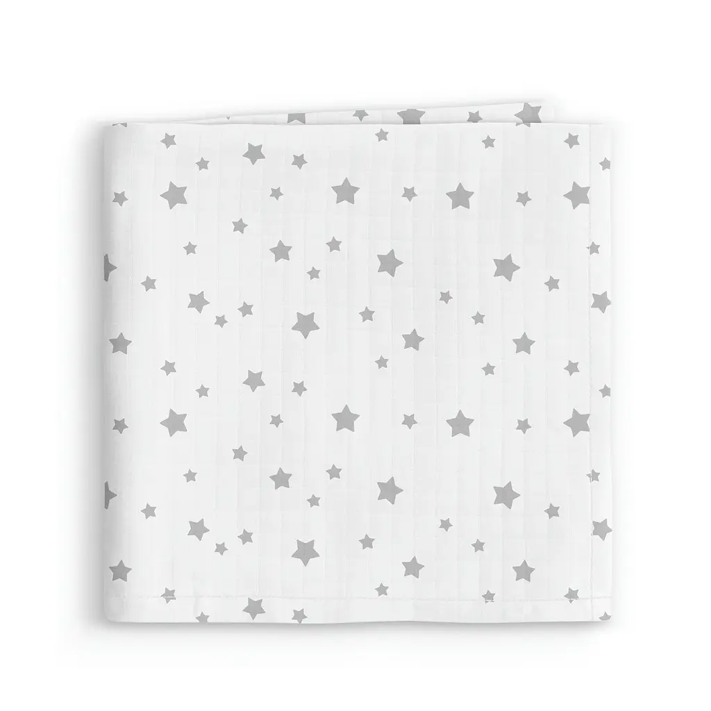 Муслінові пелюшки 75x100 GREY STARFALL COSAS (4822052435014)