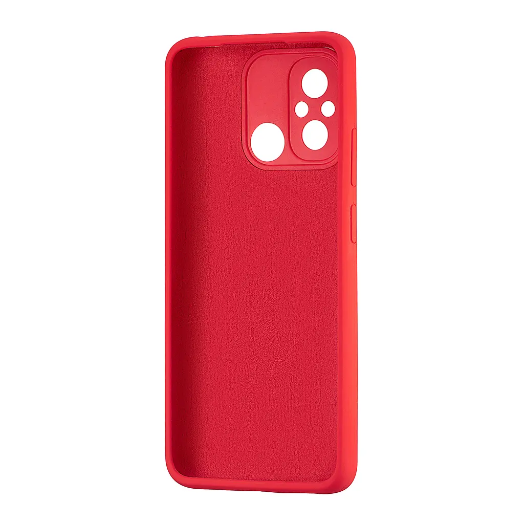 Чохол Silicone Case Xiaomi Redmi 12C/Redmi 11A/Poco C55 Red - фото 2