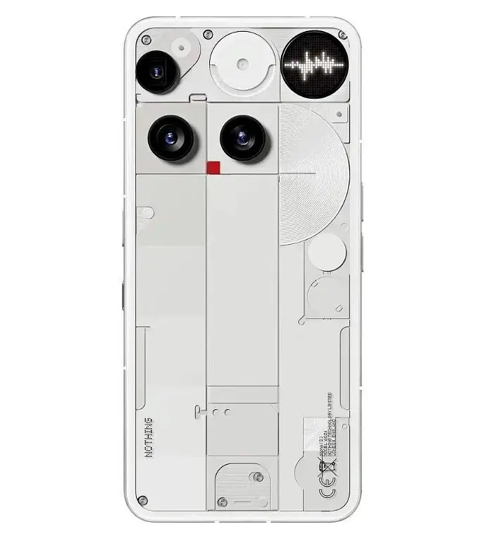 Смартфон Nothing Phone (3) 12/256GB White - фото 3