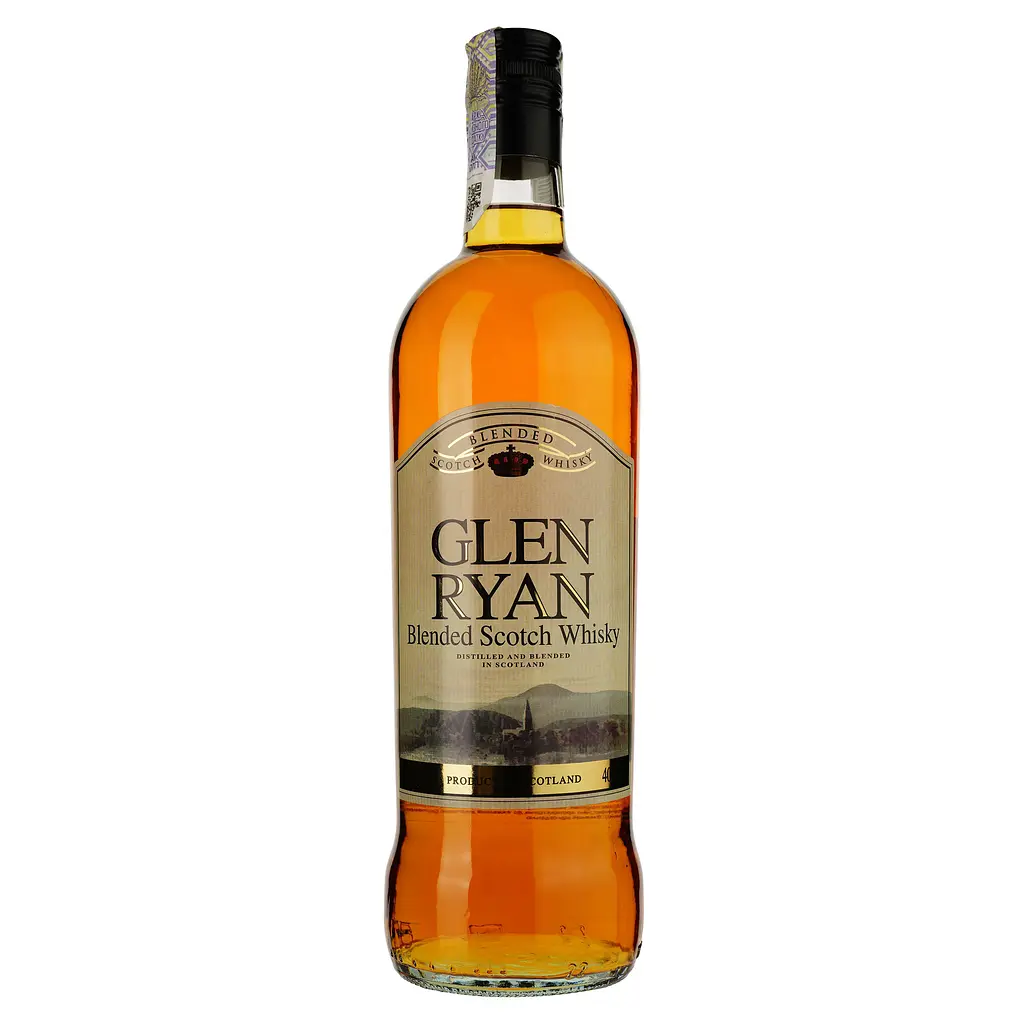 Уцінка. Віскі Glen Ryan Blended Scotch Whisky 40% 1 л