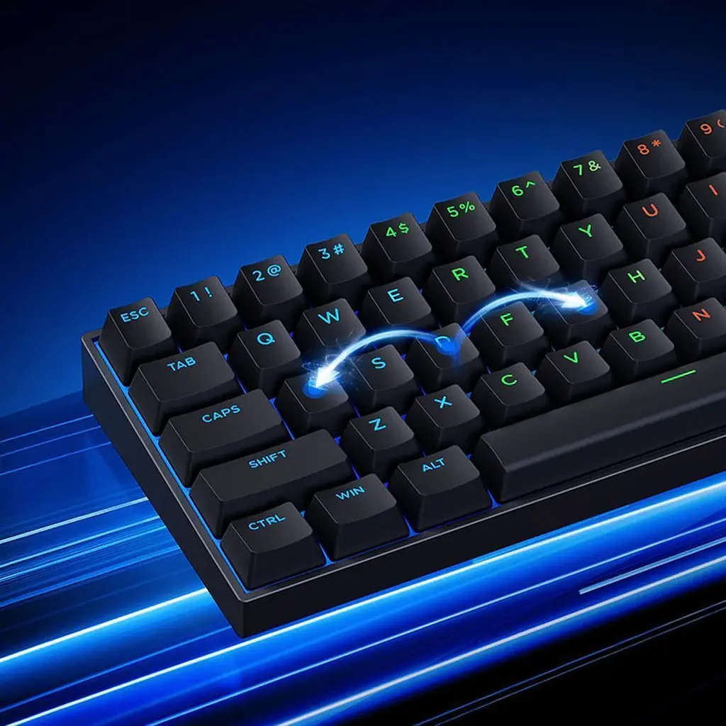 Клавиатура MCHOSE Ace 60 Pro RGB TTC Uranus Magnetic Switch-Standard White (MC-ACE60-7A) - фото 4