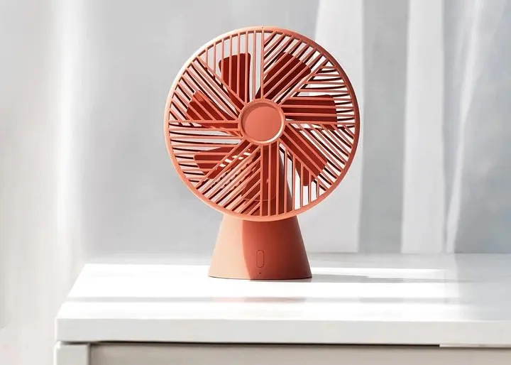 Вентилятор портативный Sothing Forest Desktop Fan (DSHJ-S-1907) красный - фото 5