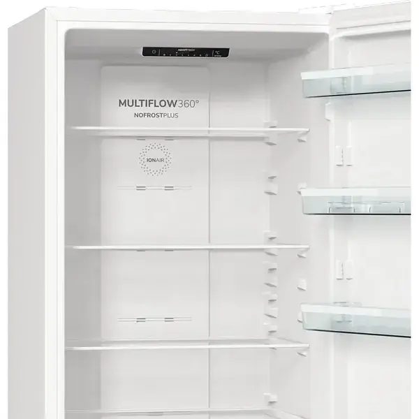 Холодильник Gorenje з нижн. мороз. камерою 200х60х60 см 2 двері 235(96)л А++ NoFrost+ Зона св ті білий - фото 8