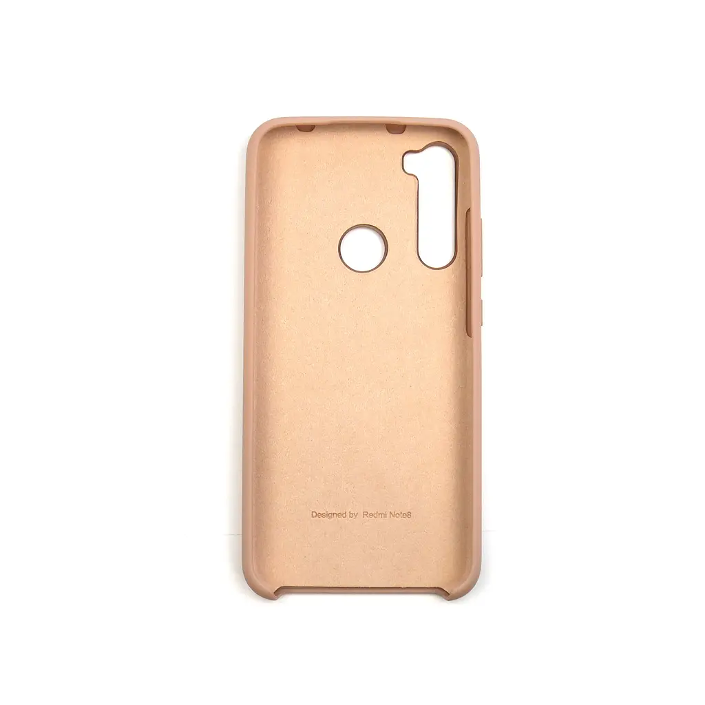 Чохол Jelly Silicone Case (No Logo) Xiaomi Redmi Note 8 Pink Sand (19) - фото 2
