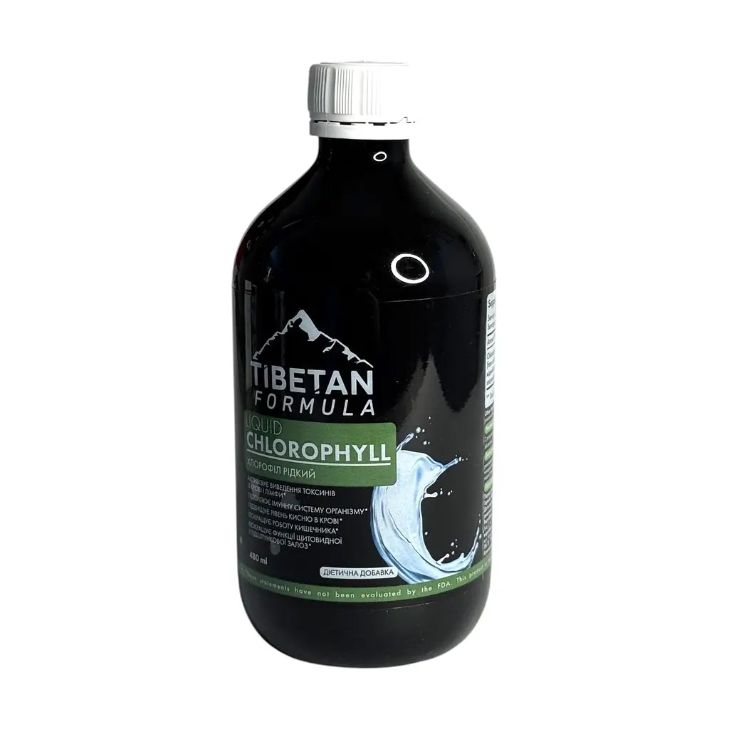 Хлорофіл Tibetan Formula рідкий Liquid Chlorophyll 480 мл