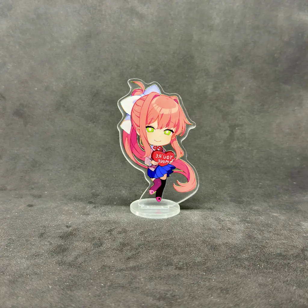 Акрилова колекційна фігурка Chibi Doki Doki Literature Club! Моніка 1 10 cм - фото 2
