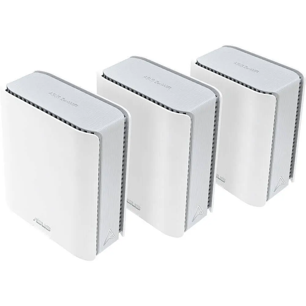 MESH-система ASUS WiFi-Mesh ZenWiFi BT8 BE14000, 1xGE LAN, 1x2.5GE LAN, 1x2.5GE LAN, 1xUSB 3.0, 3мод, білий (90IG0930-MO3B40) - фото 2