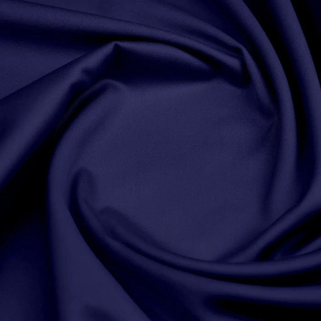 Комплект постільної білизни Cosas євро сатин з простирадлом на резинці MIDNIGHT BLUE 200 x 220 см (79Satin_Denim_El180-Denim_200) - фото 8