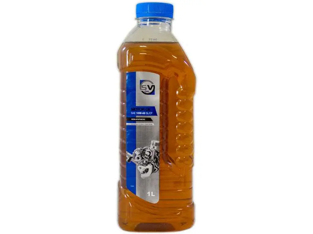 Масло моторне напівсинтетичне SV Oil 10W-40 1л SEMI-SYNTHETIC SV SL/CF
