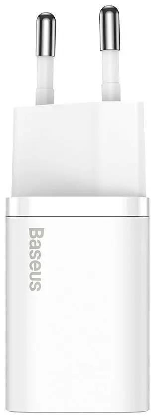 Сетевое зарядное устройство для Baseus Super Si Quick Charger 1C 25W EU CCSP020102 White - фото 3