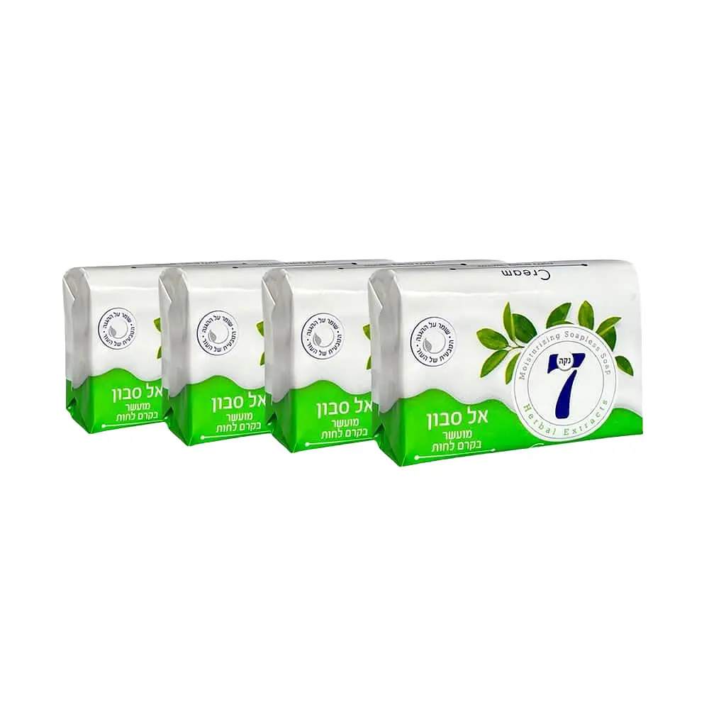 Тверде мило для душу Neca 7 Plants Cream з рослинними екстрактами (4 шт. х 100 г) - фото 2