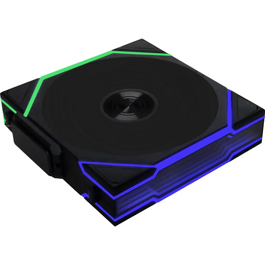 Вентилятор Lian Li Uni Fan TL Wireless 120-3 Black (G99.12TL1W3B.00) - фото 9