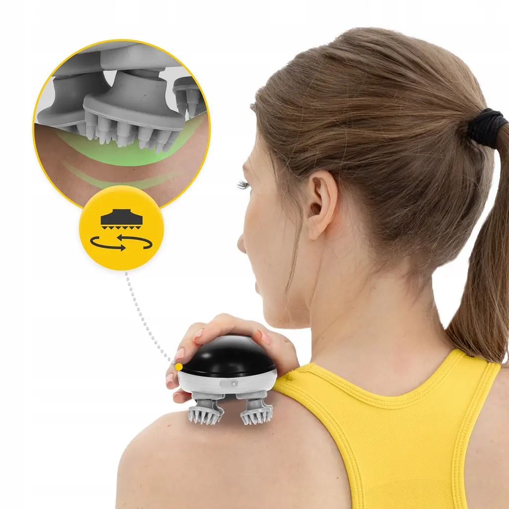 Електричний масажер для голови 4FIZJO Smart Head Massager 4FJ0620 Black (P-5907739319517) - фото 6