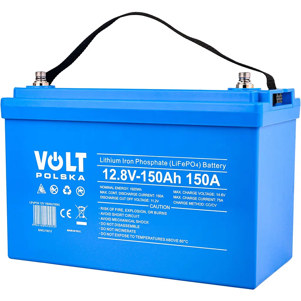 Аккумуляторная батарея Volt Polska LiFePO4 12.8V 150Ah 150А + BMS + Bluetooth - фото 2