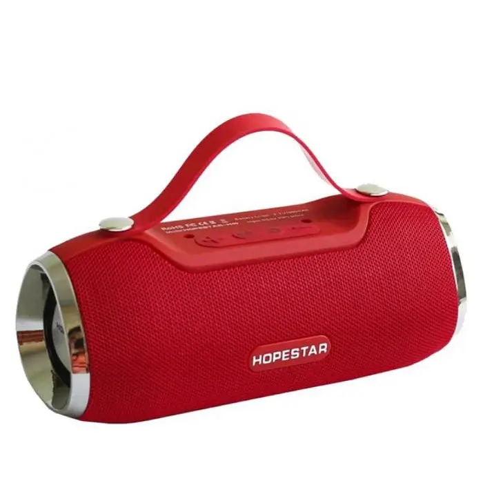 Портативна бездротова колонка Bluetooth Hopestar H40 / 10 W, Червона