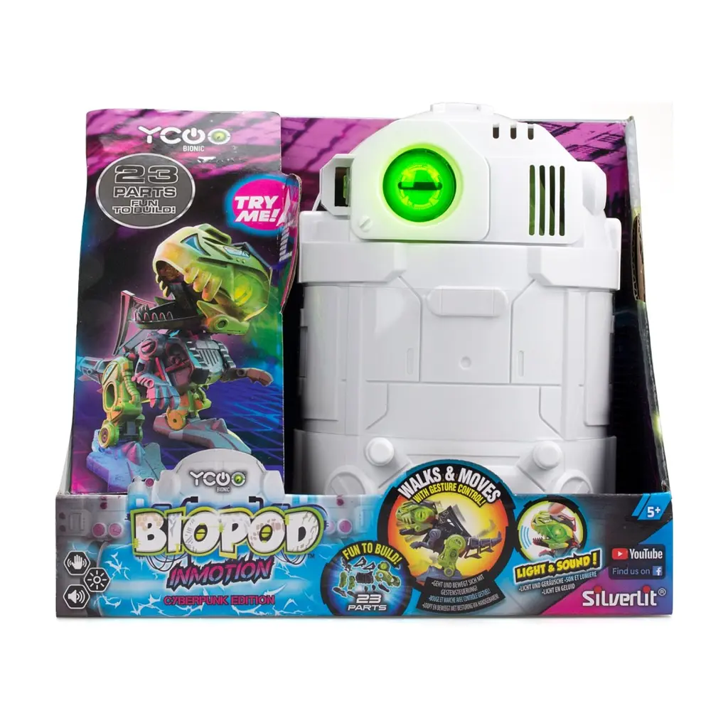 Інтерактивна іграшка Silverlit Робозавр Biopod Cyberpunk Inmotion (88092) - фото 2