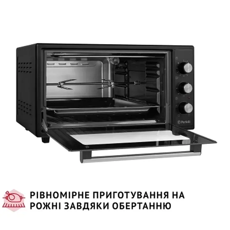 Електропіч Perfelli MIRAGE 48 BLACK - фото 9