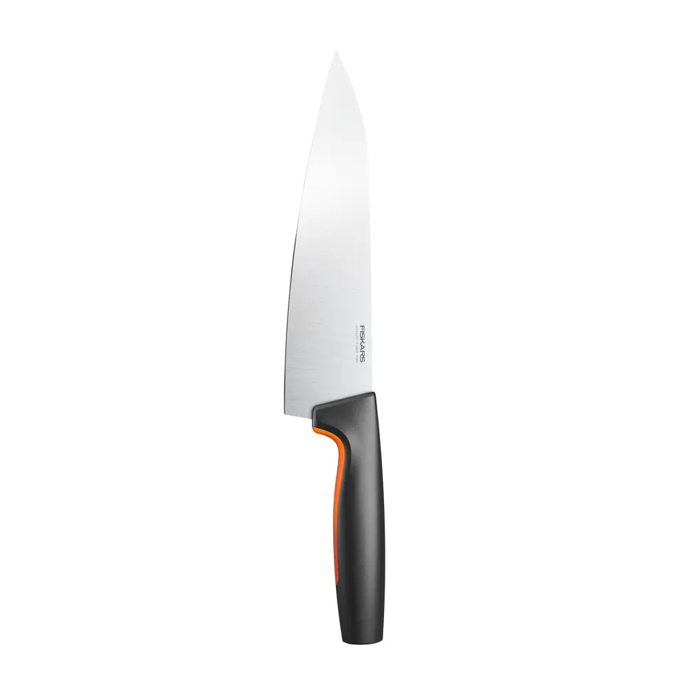 Нож кухонный Fiskars Functional Form поварской большой 19.9 см, нержавеющая сталь, пластик, черный kuh0014597 - фото 6