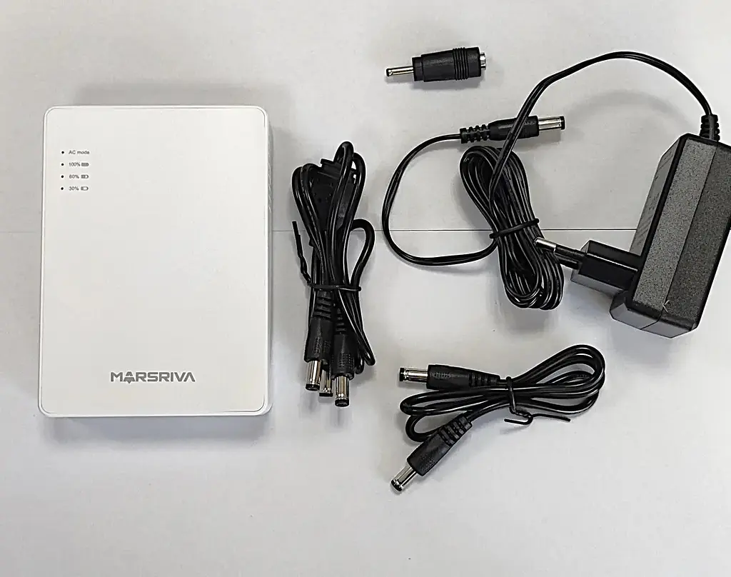 Міні ДБЖ Marsriva KP3 3xDC+USB OUT 5V/9V/12V, 2А/18W, 10000Ah (37Wh) LiPol - фото 4