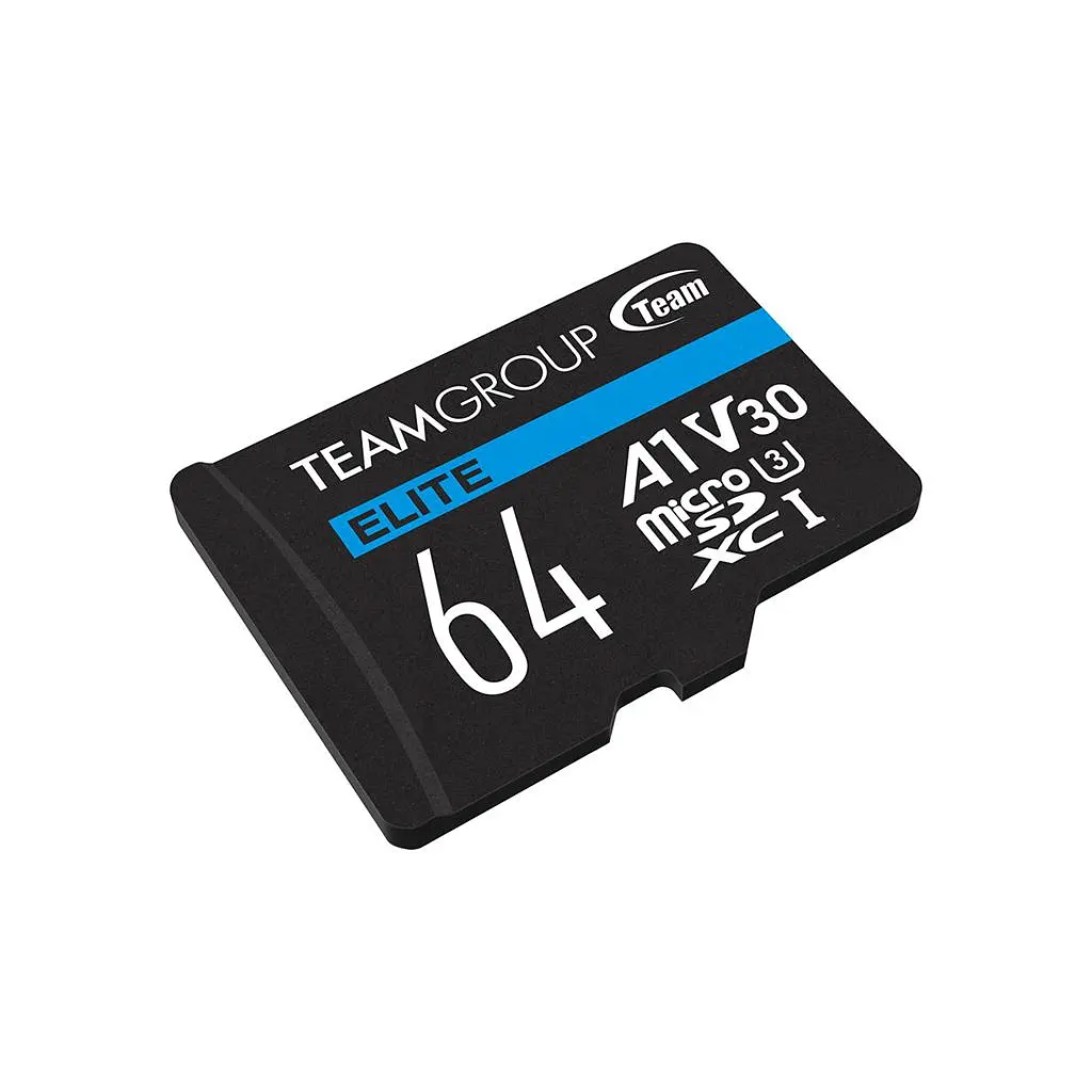 Карта пам'яті Team 64GB microSDXC class 10 UHS-I U3 V30 A1 Elite (TEAUSDX64GIV30A103) - фото 2