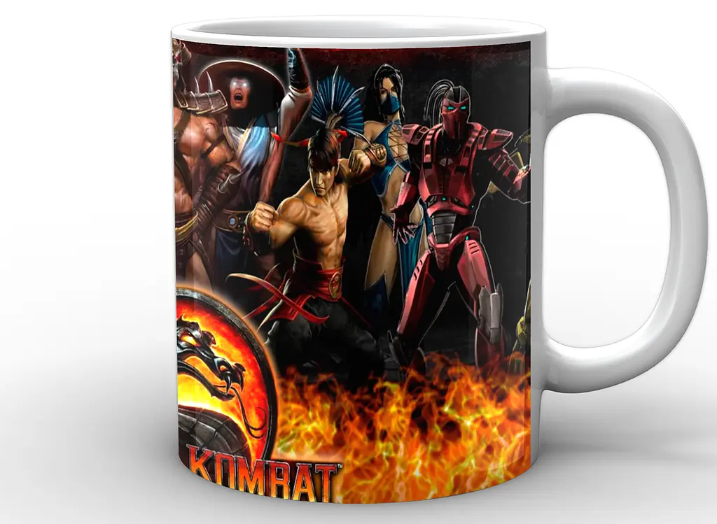 Кружка GeekLand Mortal Kombat Мортал Комбат воїни MK.02.04 - фото 3