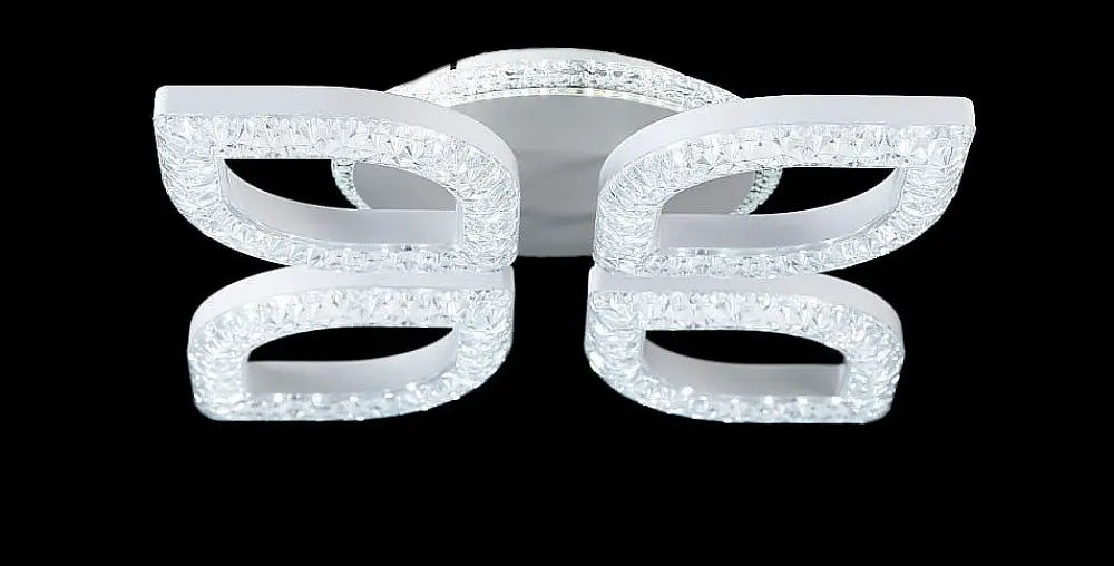 Люстра стельова LED Splendid Ray LT8005/4, 120W, білий, з пультом, сучасний стиль - фото 2