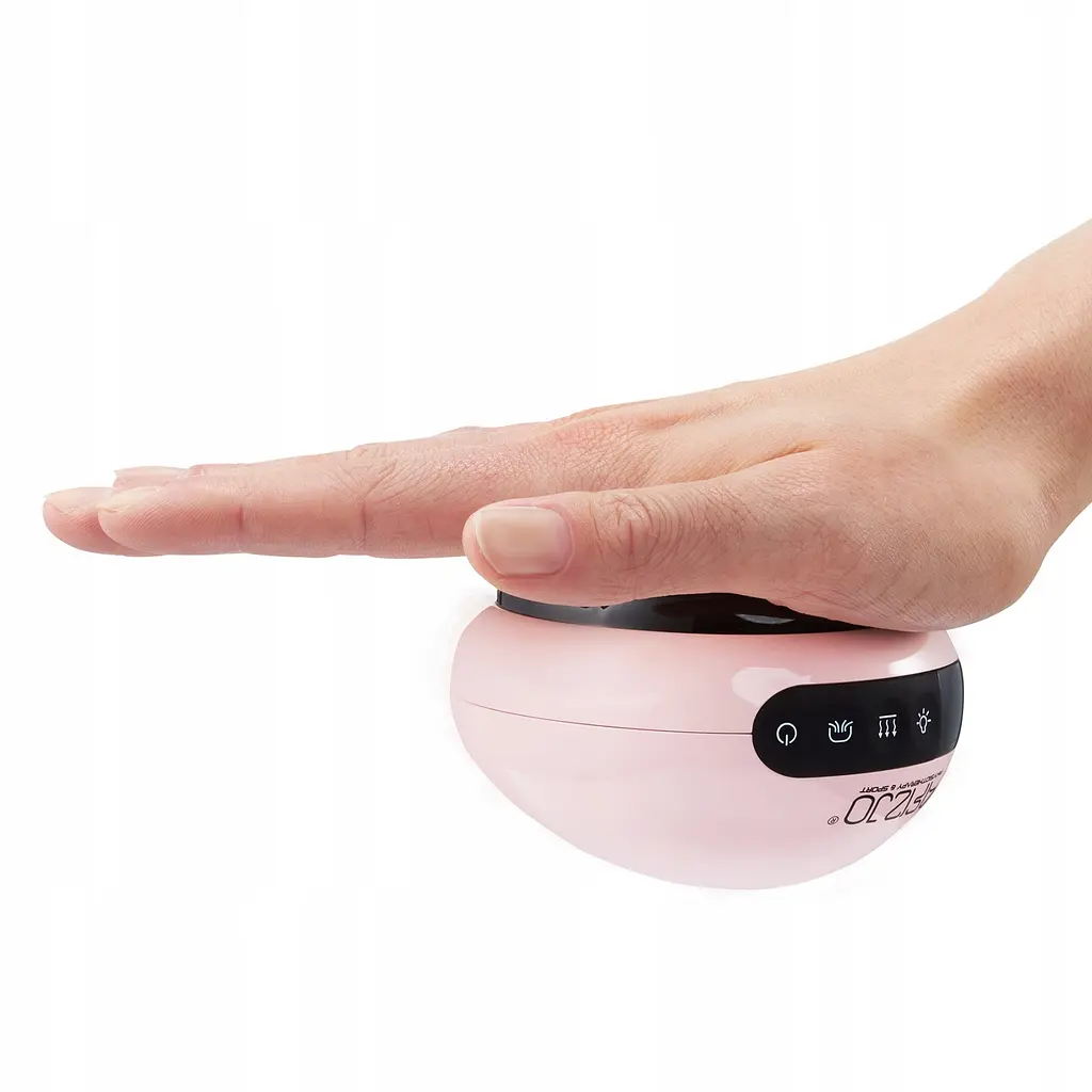 Масажна вакуумна банка 4FIZJO акумуляторна з ІЧ прогріванням 4FJ0518 Pink (P-5907739318701) - фото 5