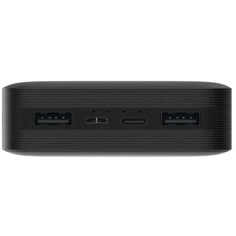 Зовнішній акумулятор Xiaomi Redmi 20000mAh чорний - фото 4
