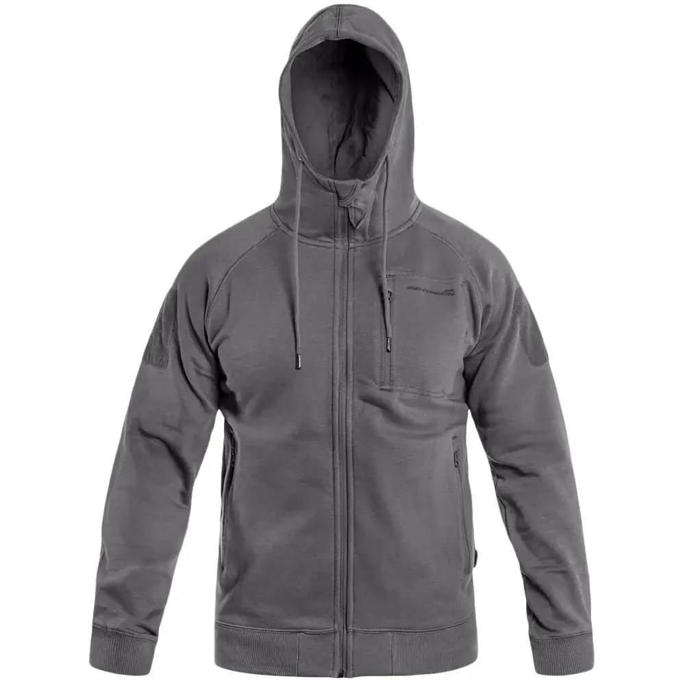 Флісова кофта Pentagon Leonidas 2.0 Tactical Sweater XL Wolf Grey - фото 2