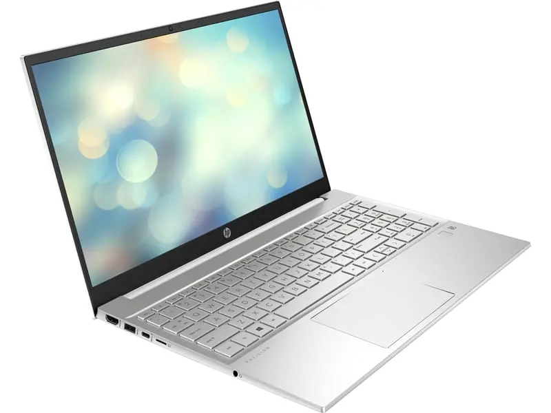 Ноутбук HP Pavilion 15-eh3017ua 15.6' FHD IPS AG, AMD R5-7530U, 16GB, F512GB, UMA, DOS, білий (9H8T2EA) - фото 2