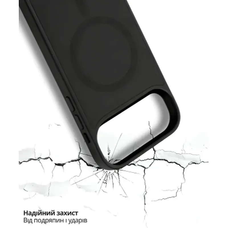 Чохол до мобільного телефона BeCover FIBRA ArcLine MagSafe Apple iPhone 17 Air Black (715375) - фото 6