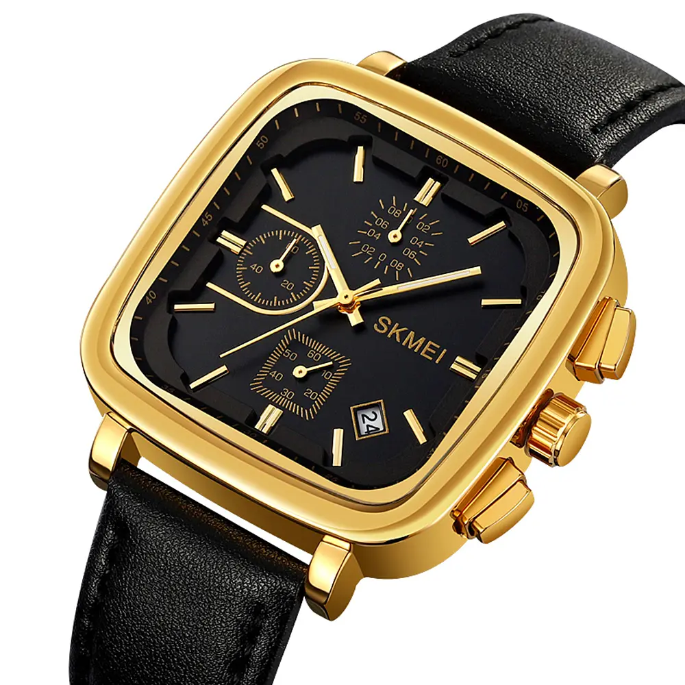 Чоловічий наручний годинник 2182GD Gold Skmei acs0030174 - фото 2