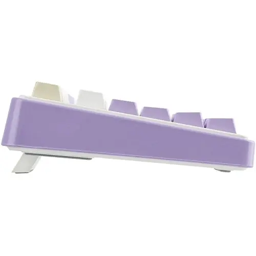 Клавіатура бездротова F75, White/Purple, Bluetooth 5.0 / 2.4GHz USB / Type-C, механічна (переми Aula teh0028292 - фото 5
