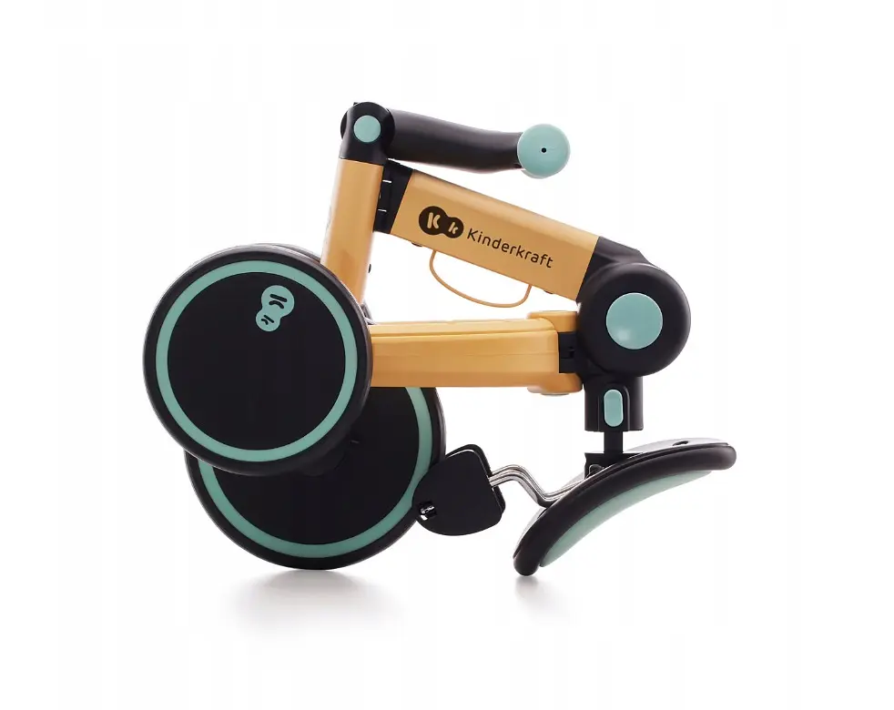 Триколісний велосипед біговел 3 в 1 KiderKraft 4Trike Flower Blue - фото 9