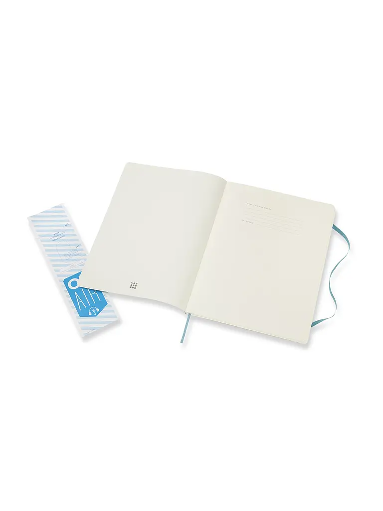 Записник Moleskine Classic великий, Нелінований Океанський Синій М’який (QP623B35) - фото 3