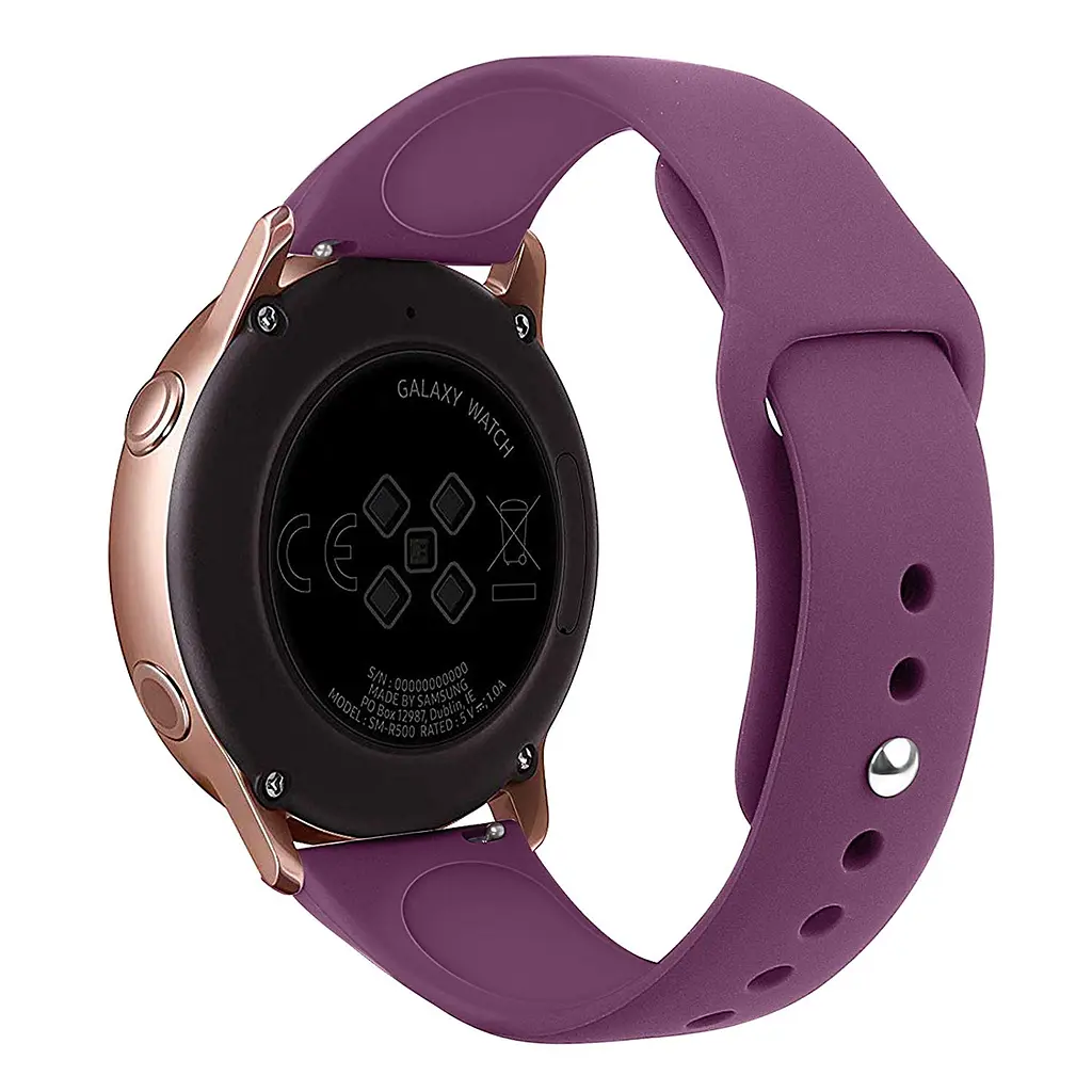Ремінець BeWatch для Samsung Galaxy watch Active Фіолетовий (1010310) - фото 2