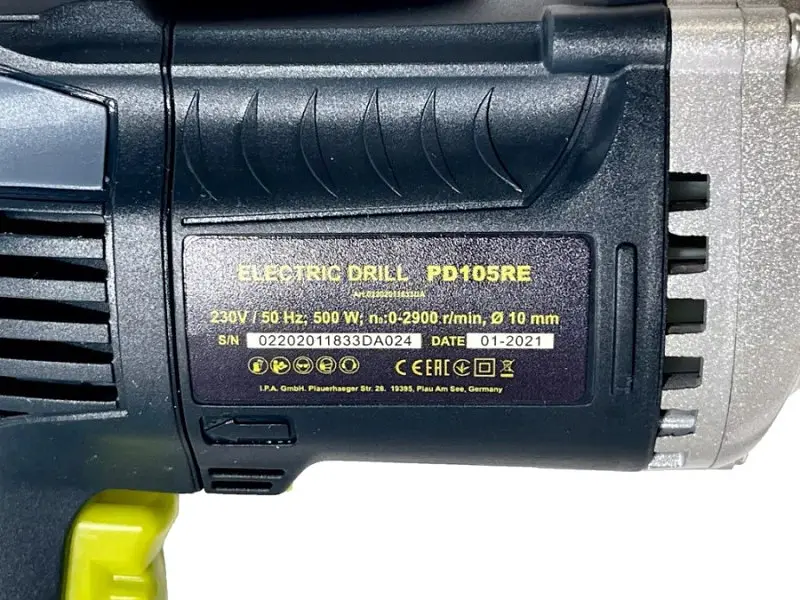 Дриль Titan PD105RE - фото 3