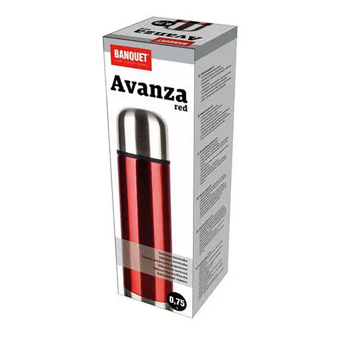 Термос Banquet Avanza Red, 0,75 л - фото 2