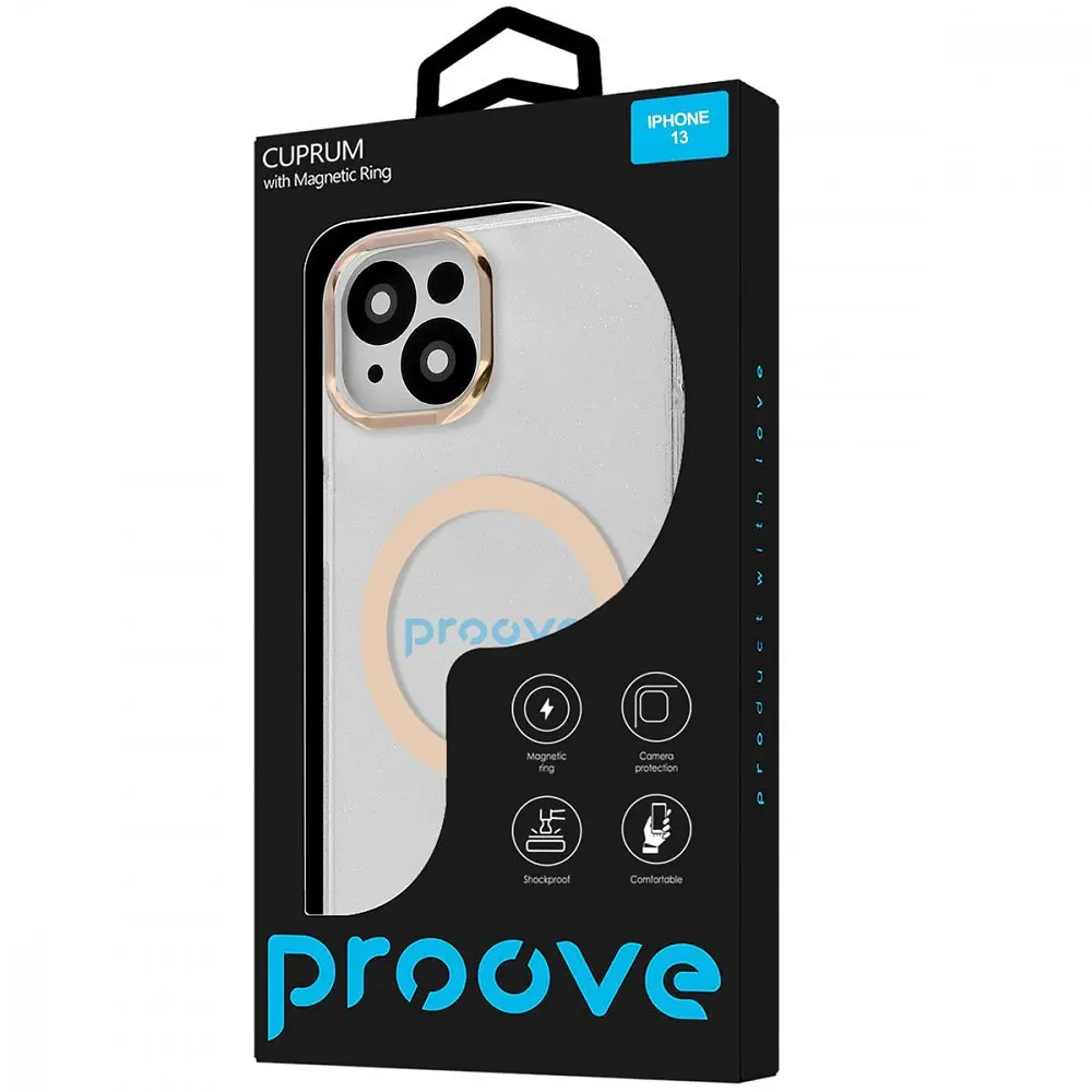 Чохол Proove Cuprum Case with Magnetic Ring iPhone 13 в асортименті - фото 2