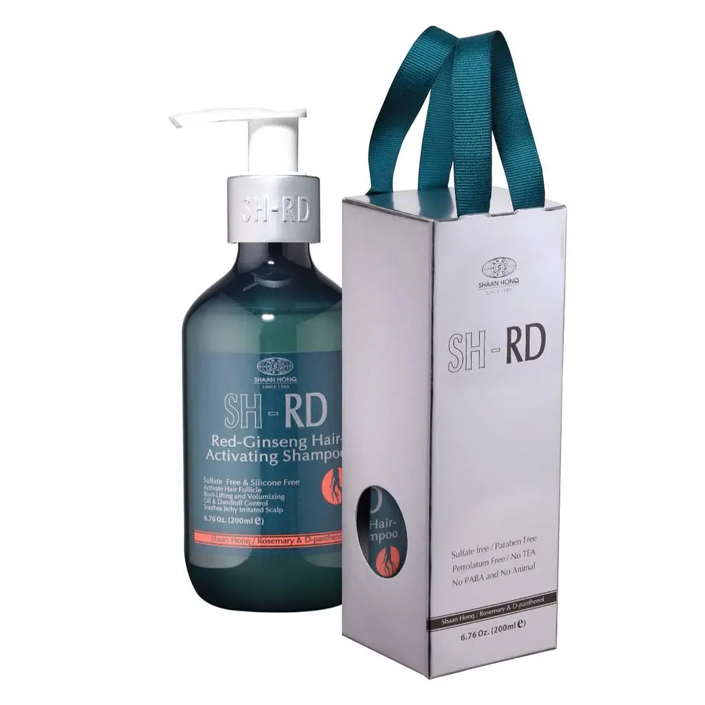 SH-RD Red-Ginseng Hair-Activating Shampoo професійний шампунь проти випадіння на основі червоного женьшеню, 200 мл - фото 2
