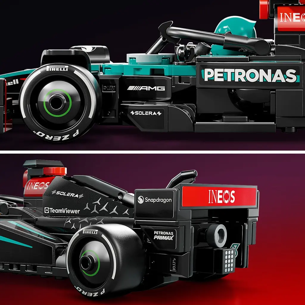 Конструктор LEGO Speed ​​Champions Автомобиль для гонки Mercedes-AMG F1 W15, 267 деталей (77244) - фото 7