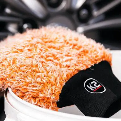 Рукавиця для миття двостороння K2 Wash Mitt Pro (M440) - фото 6
