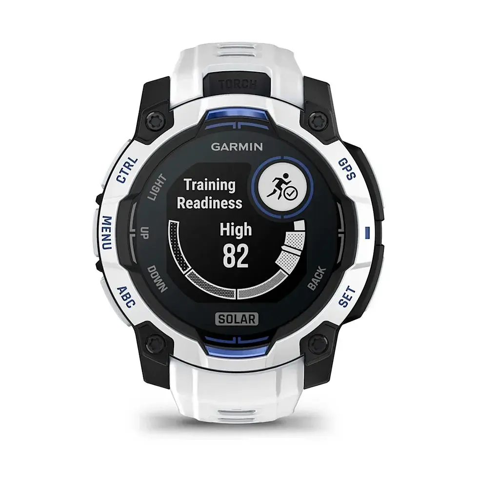 Смарт-годинник Garmin Instinct 3, 45mm, Solar, Whitestone with Whitestone Band, GPS смарт-годинник (010-02934-03) - фото 7